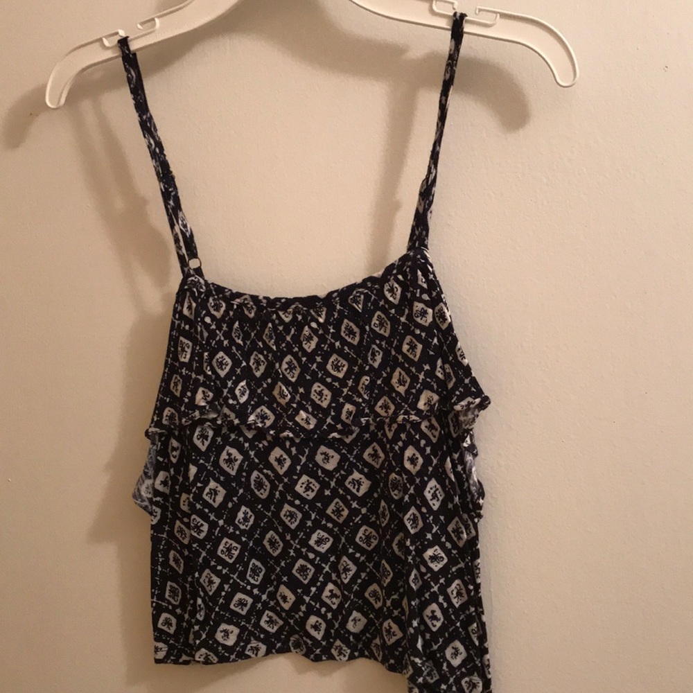 Navy blue tank top